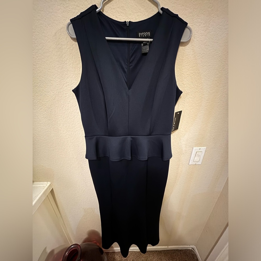 Peplum dress